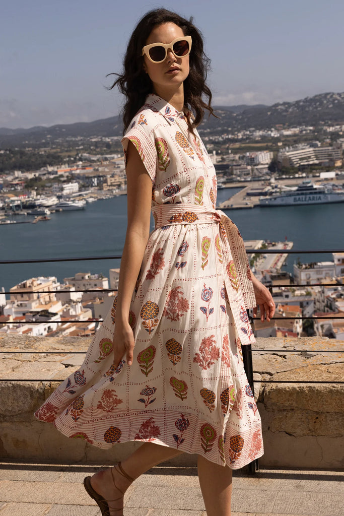 Belted Shirt Dress