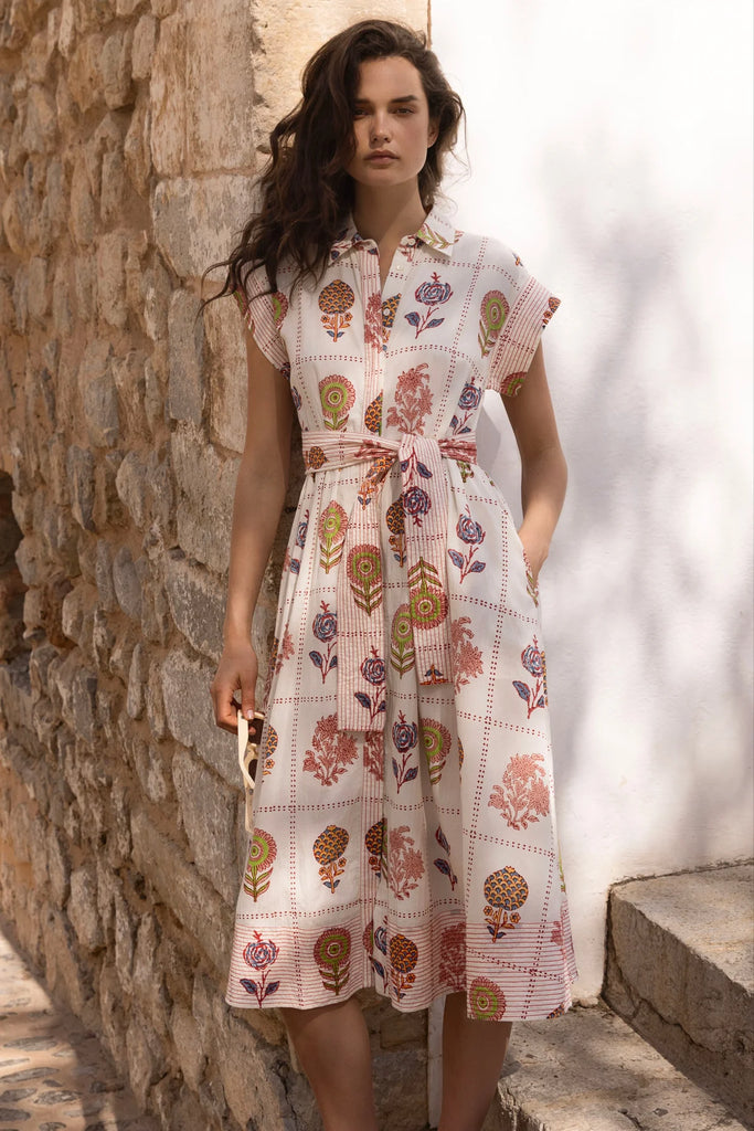 Belted Shirt Dress