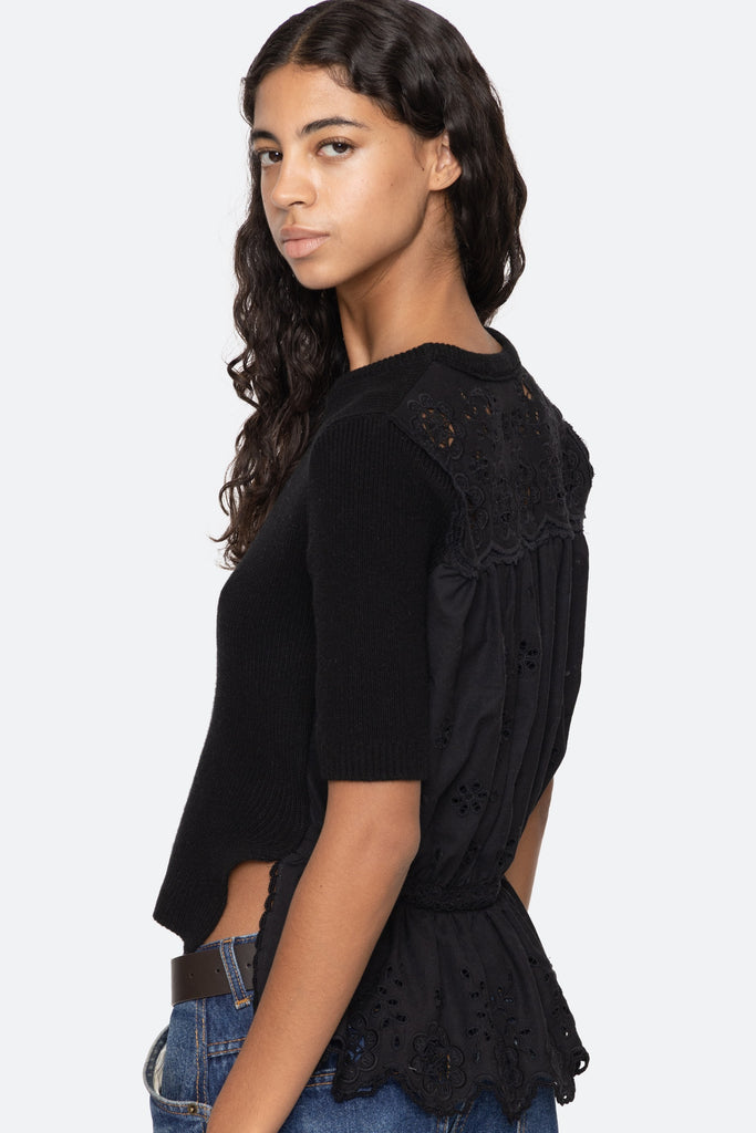 Shanna Lace Pullover
