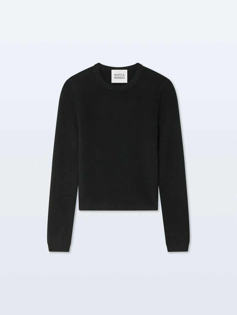Cashmere Slim Stretch Crewneck