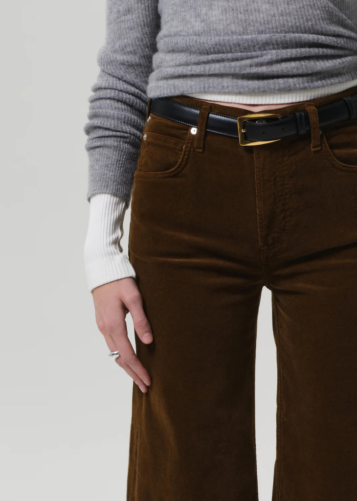 Lyra Wide Leg Crop Corduroy