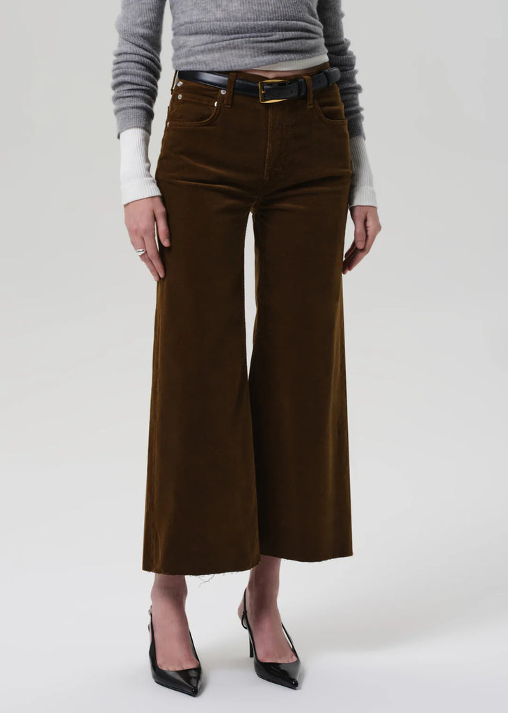 Lyra Wide Leg Crop Corduroy