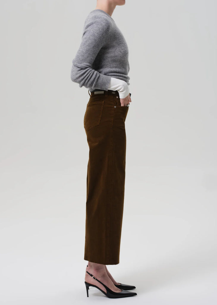 Lyra Wide Leg Crop Corduroy