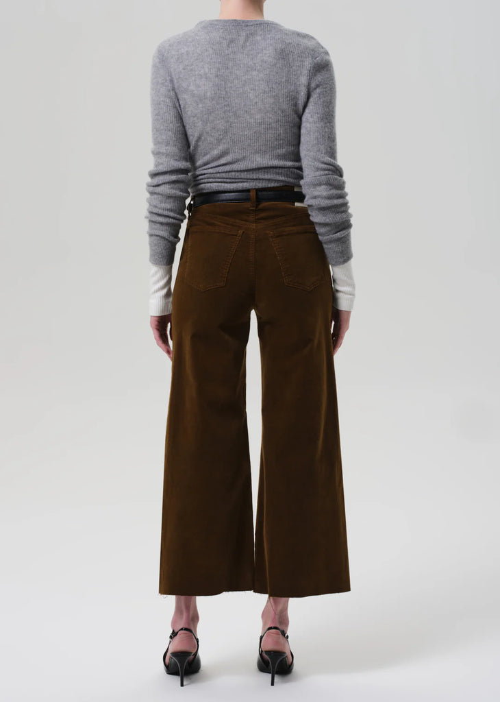 Lyra Wide Leg Crop Corduroy
