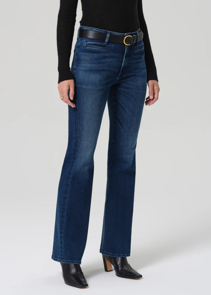 Lilah Flare With Welt Pocket