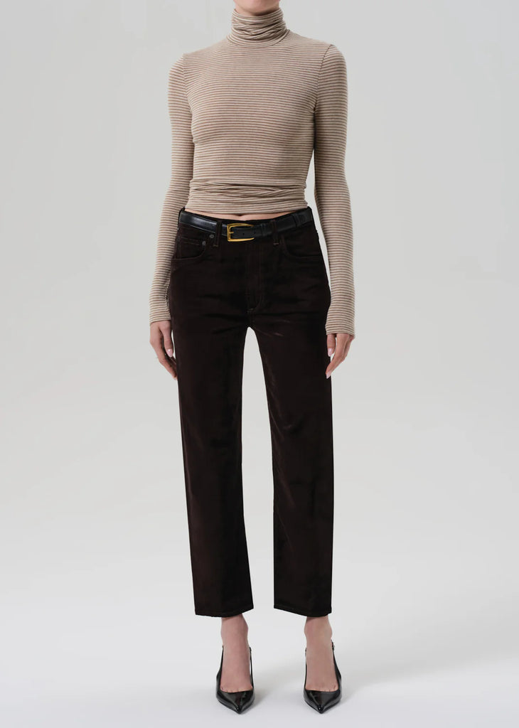 Delfina Straight Velvet