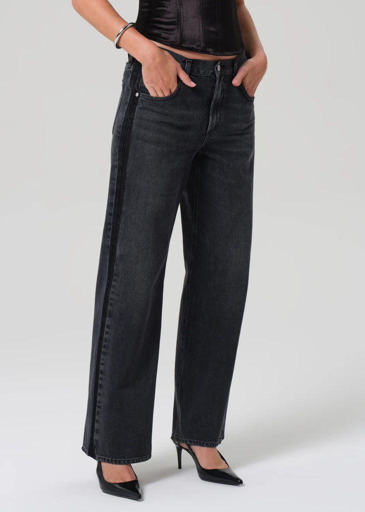 Lindz Easy Straight Tuxedo Stripe