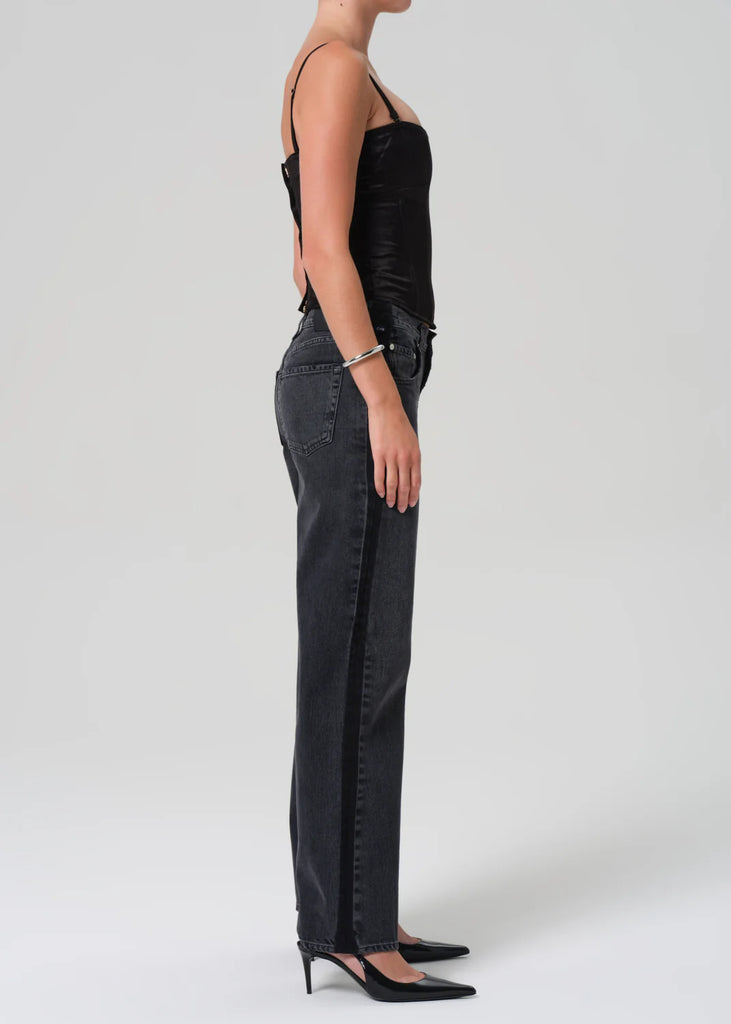 Lindz Easy Straight Tuxedo Stripe