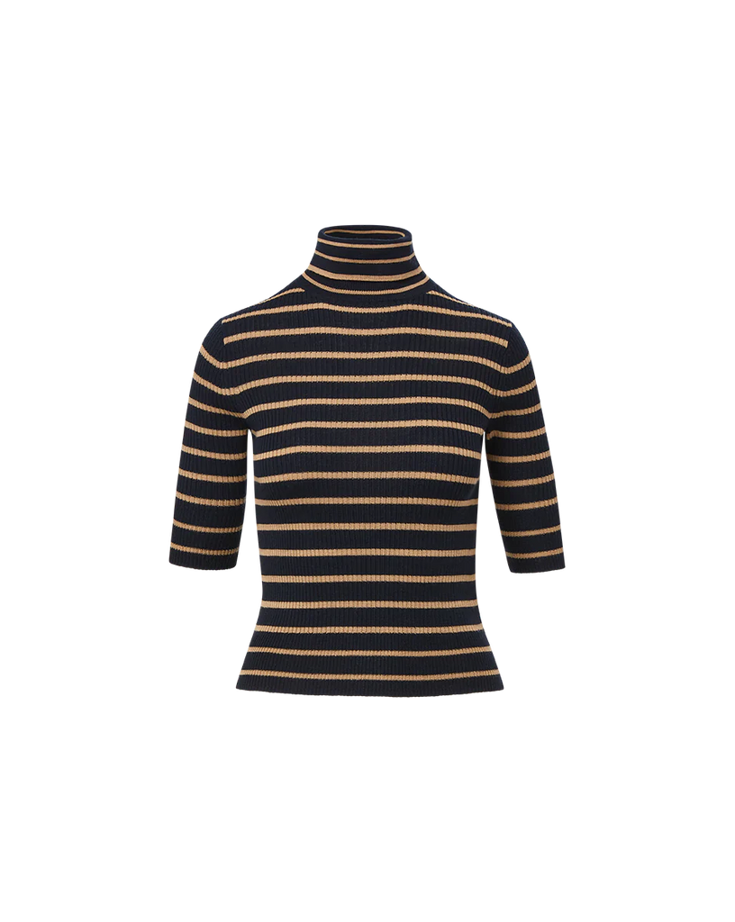 Katrina Merino Striped Sweater