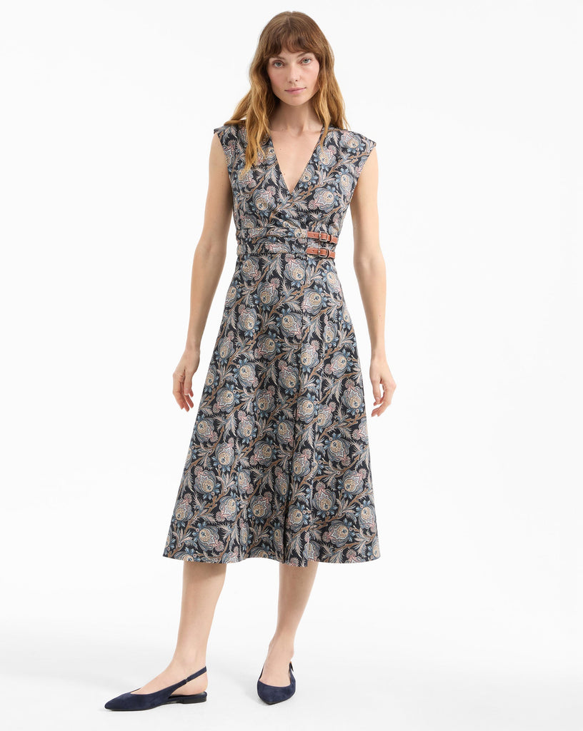 Nilsen Belted Midi Dress