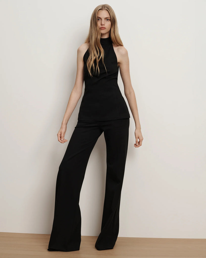 Kalinda Wide-Leg Ponte Pant