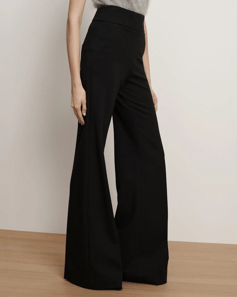 Kalinda Wide-Leg Ponte Pant