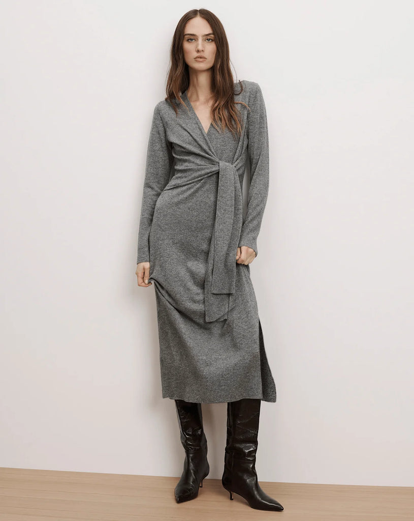 Salomez Wrap Midi Dress