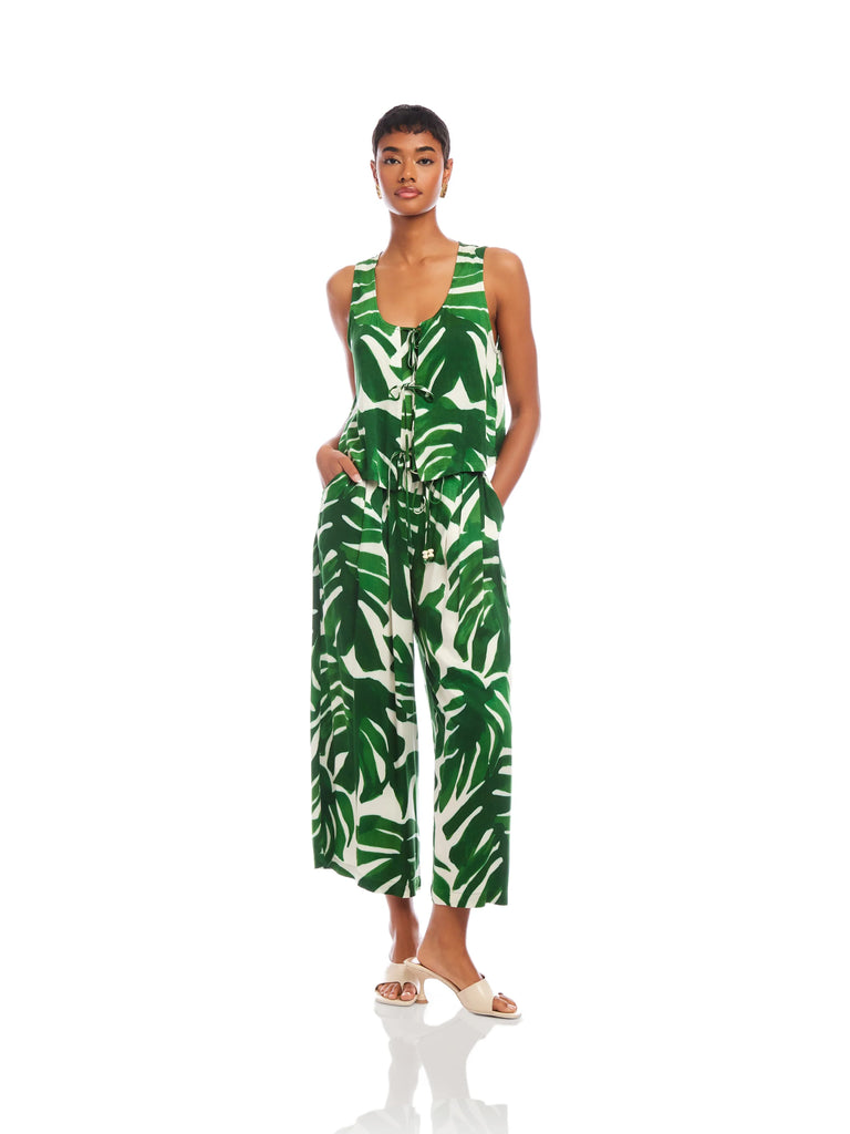 Etta Cropped Drawstring Pants