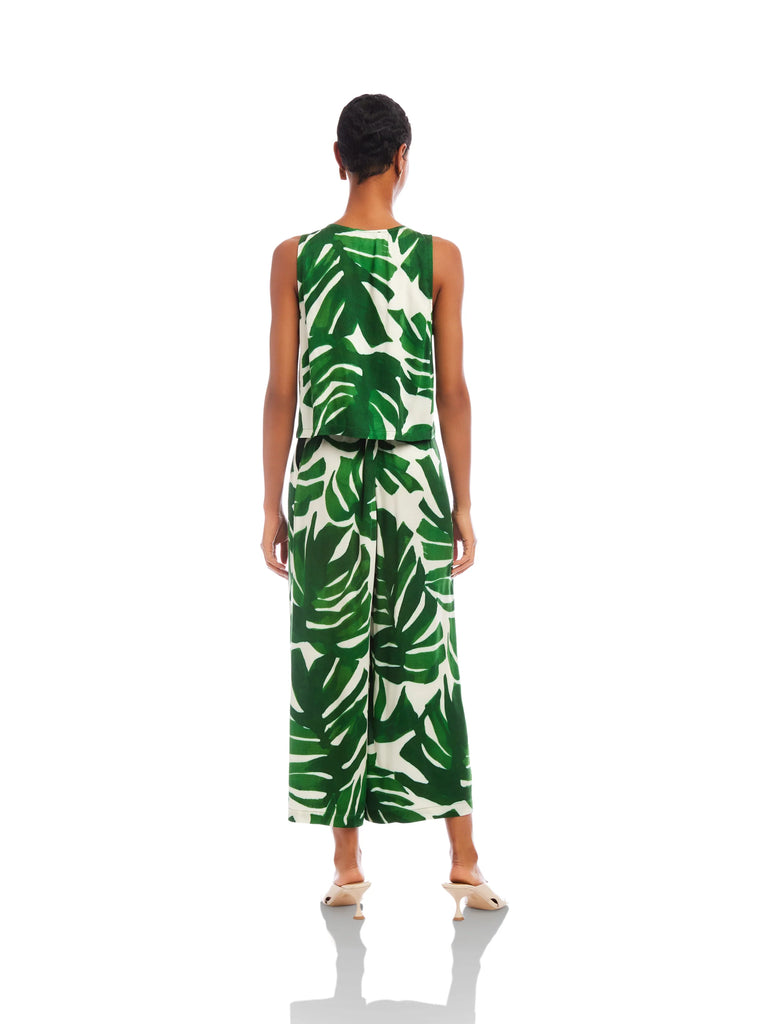 Emery Tie Front Sleeveless Top