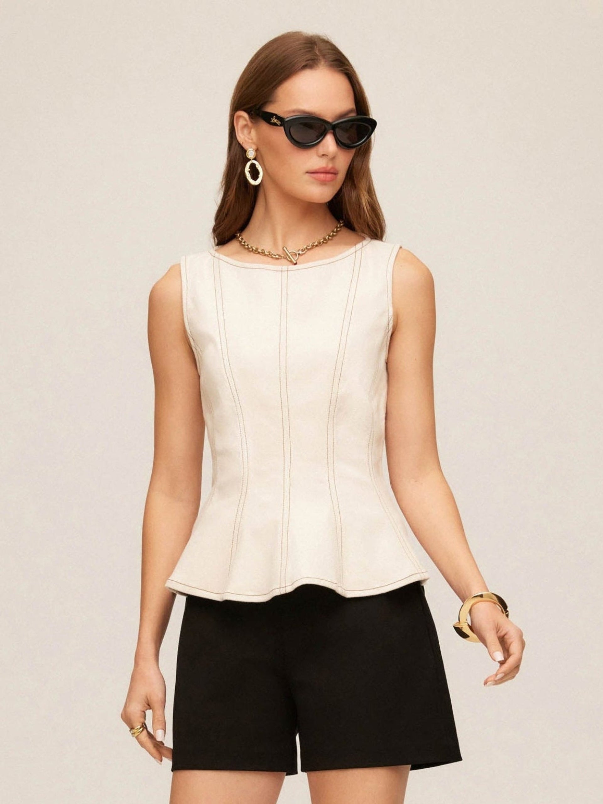 Zaydee Crochet Tank Top | Rebecca & Co