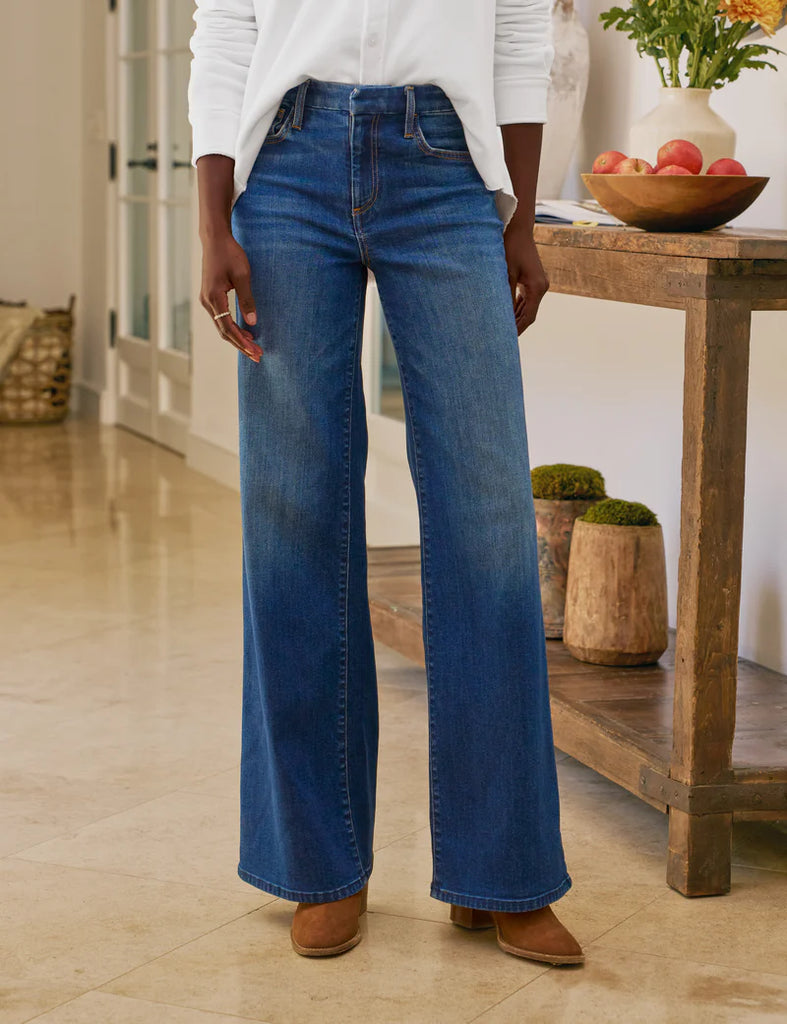GALWAY 31" Full-Length Wide-Leg Jean
