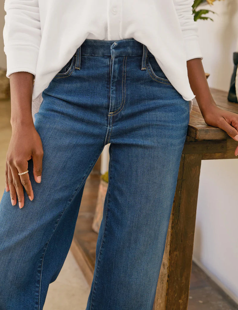 GALWAY 31" Full-Length Wide-Leg Jean