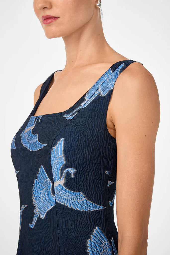 Valor Sleeveless Midi Dress