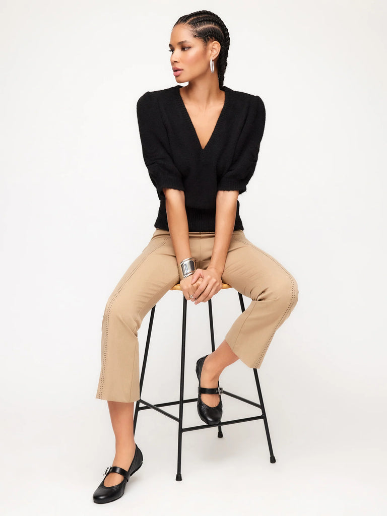 Sigourney Saddle Stitch Pants