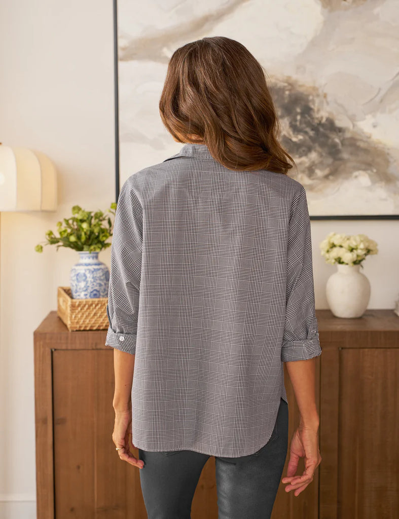 OONA Continuous Sleeve Button-Up Shirt