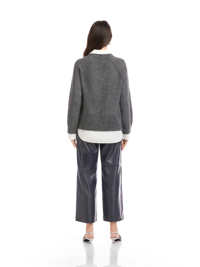 Carrie Mixed Media Sweater