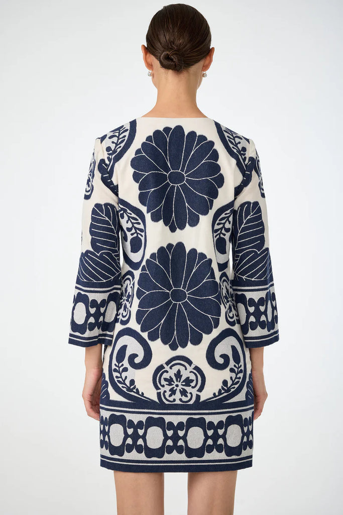 Amy 3/4 Sleeve Dress - Fuyuko Fil Coupe