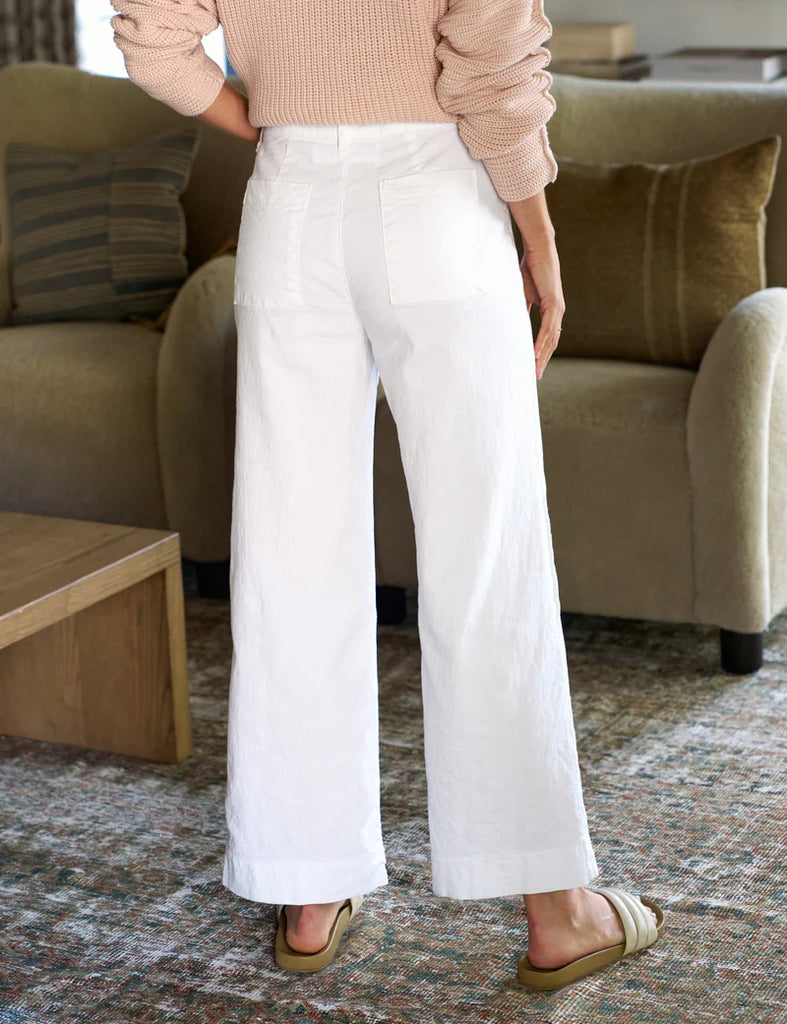 WEXFORD Wide-Leg Linen Pant