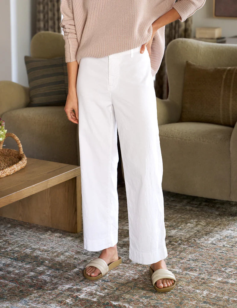 WEXFORD Wide-Leg Linen Pant