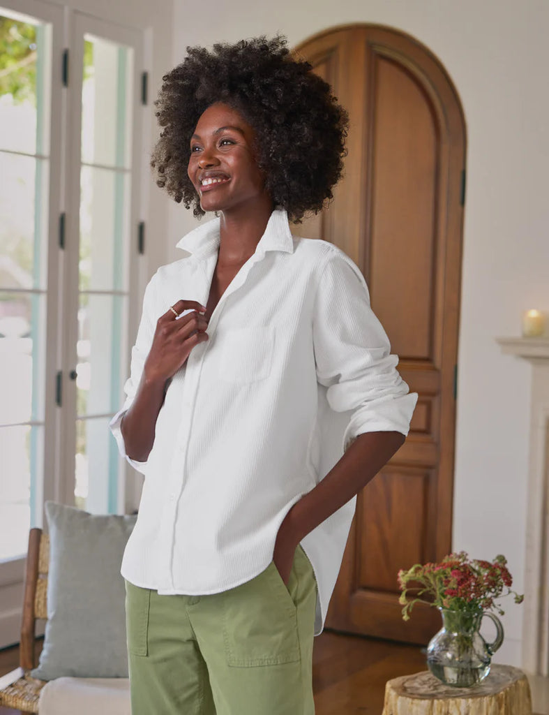 EILEEN Relaxed Button-Up Shirt