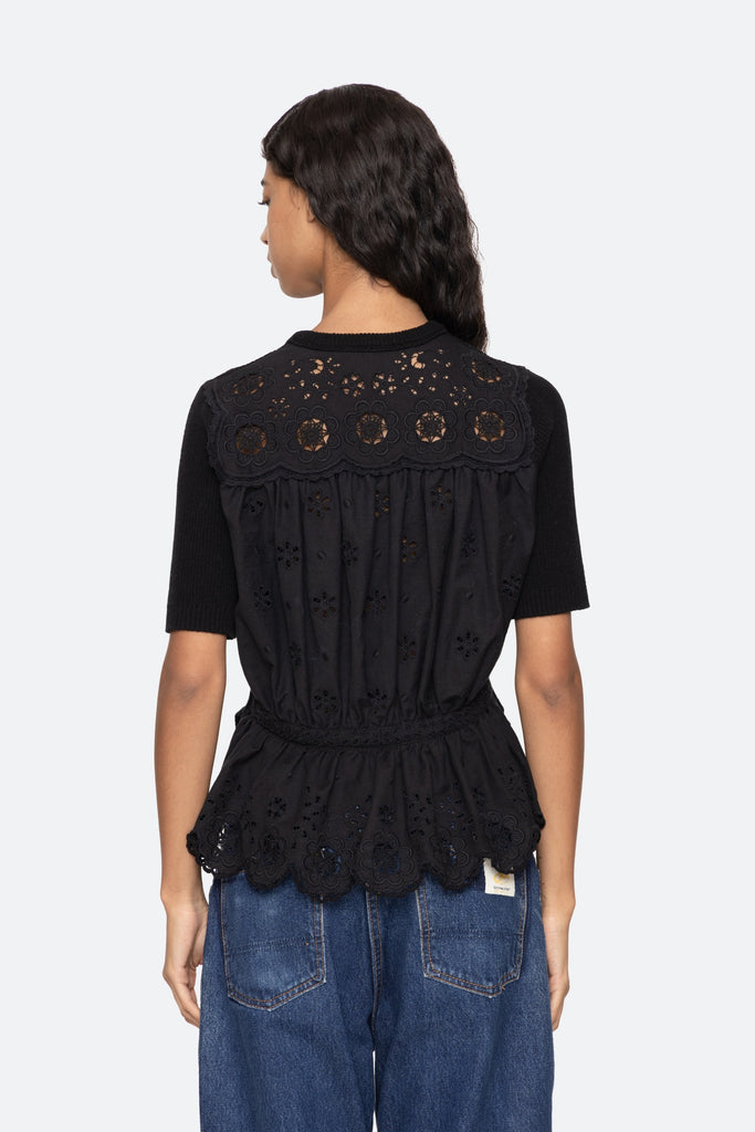 Shanna Lace Pullover