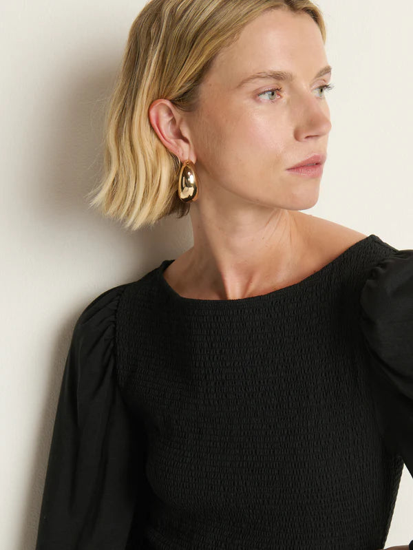 Aidan Smocked Blouse