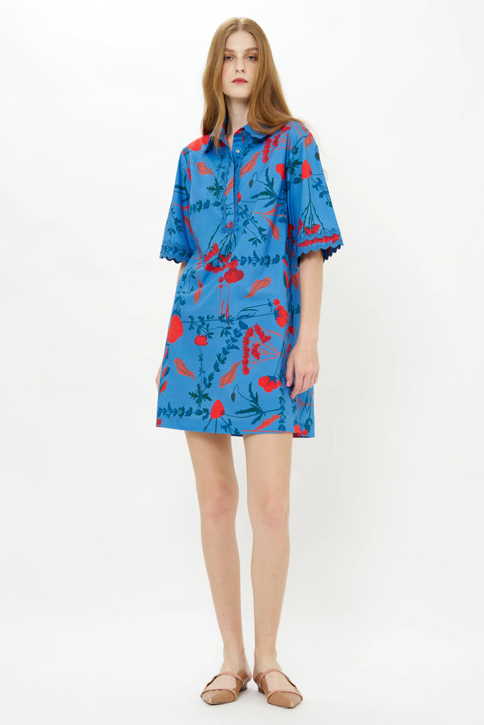 Collard Shirt Dress Mini