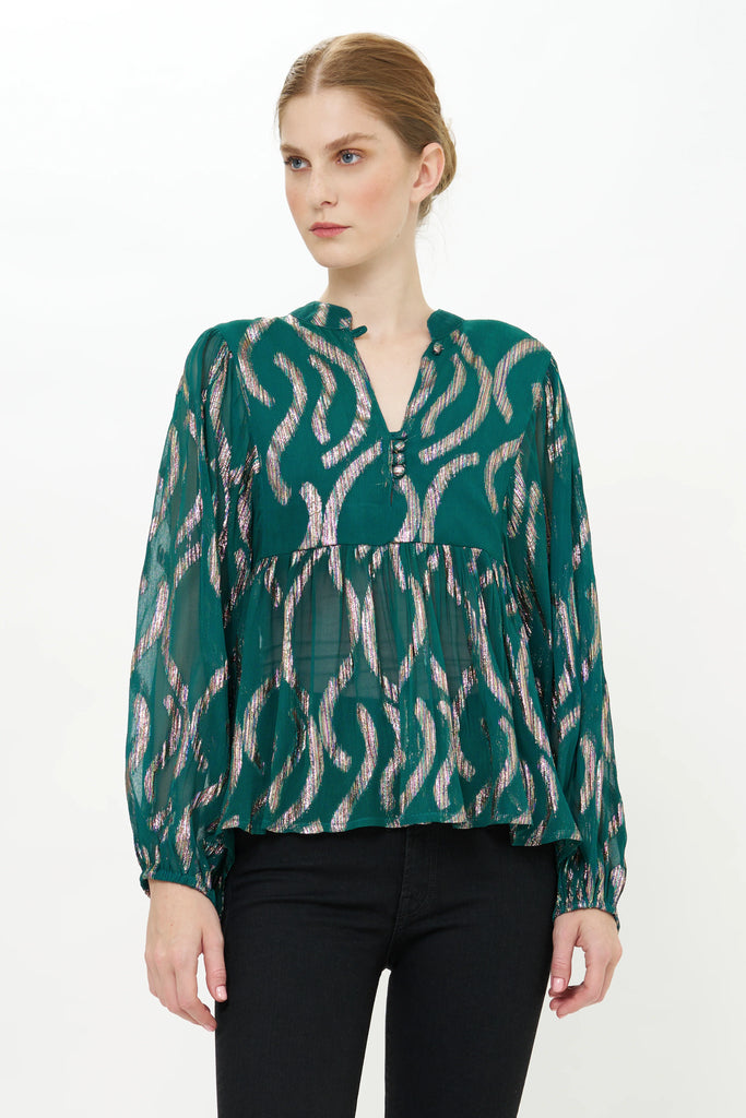 Mandarin Balloon Top