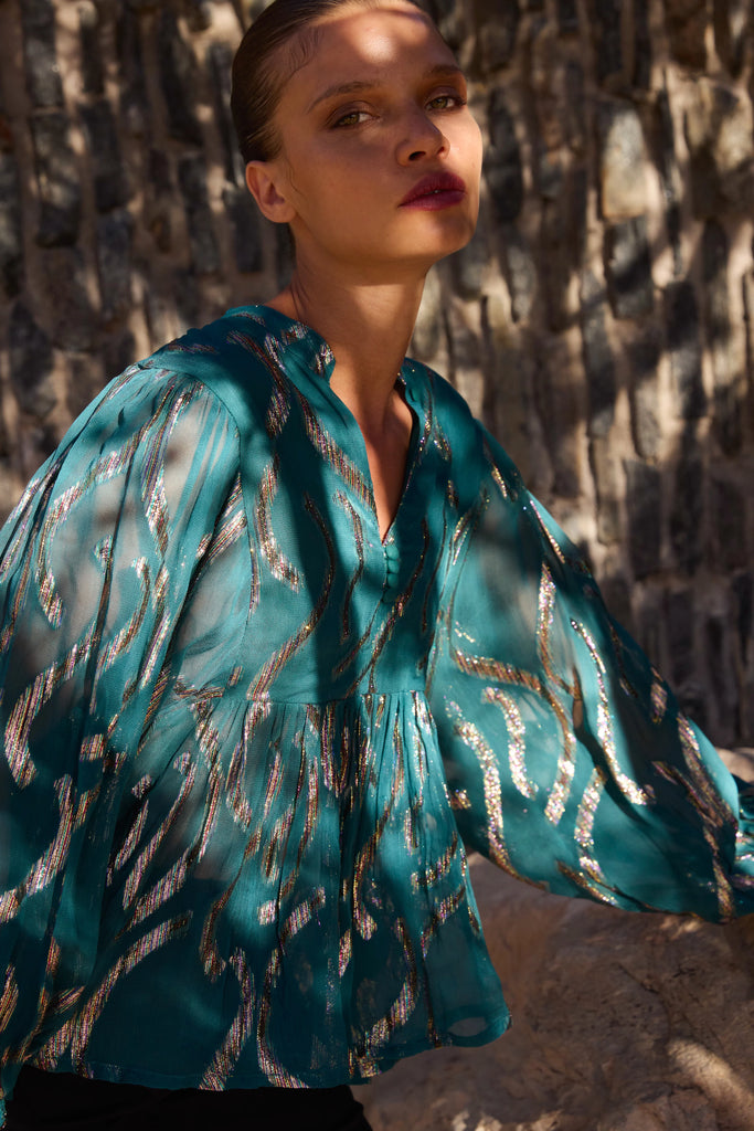 Mandarin Balloon Top