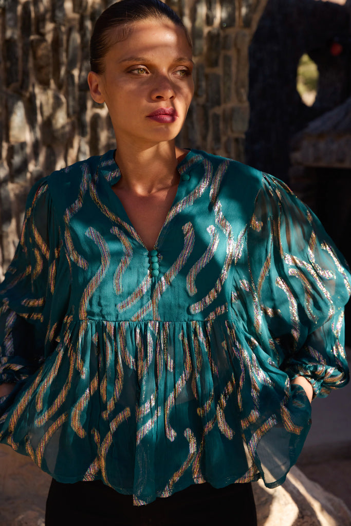 Mandarin Balloon Top