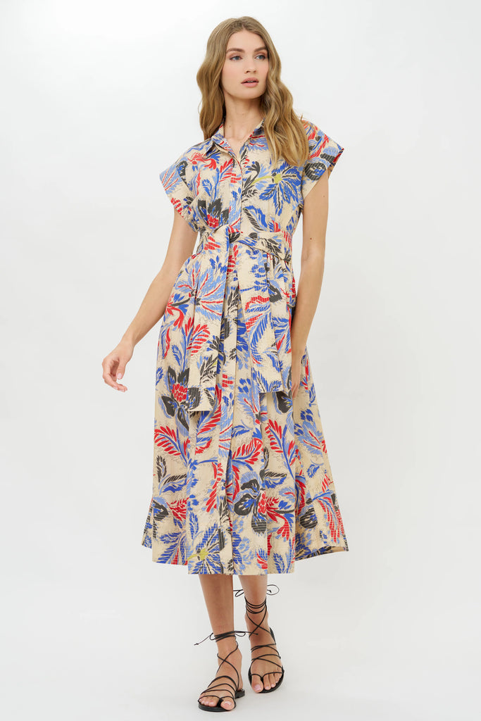 Belted Shirt Dress