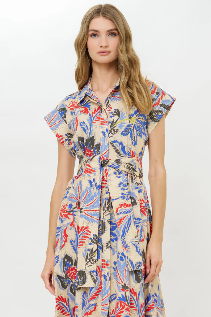 Belted Shirt Dress