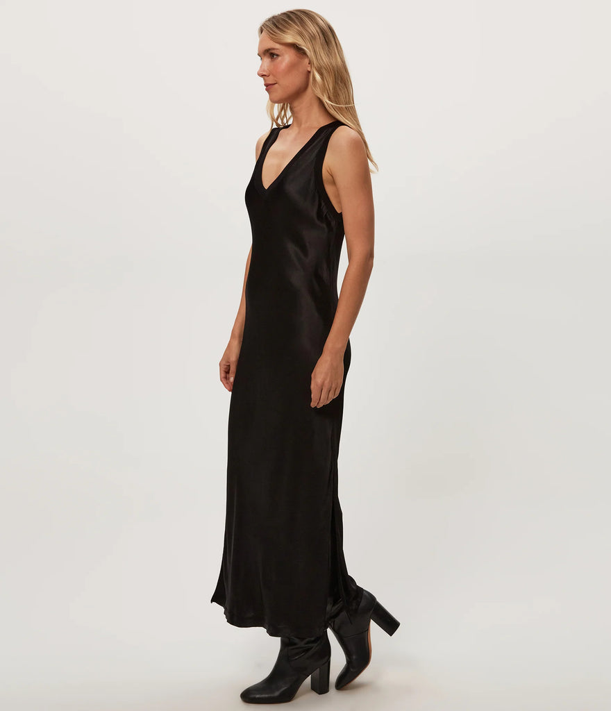 Randi Satin Midi Dress