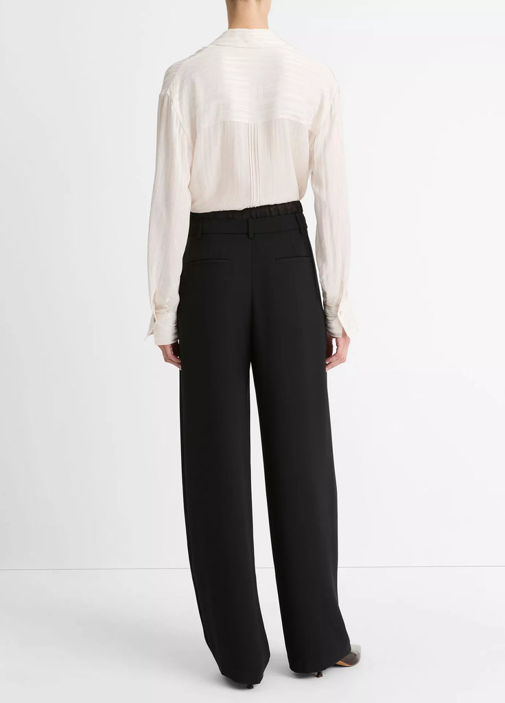 Double-Waistband Drawstring Pant