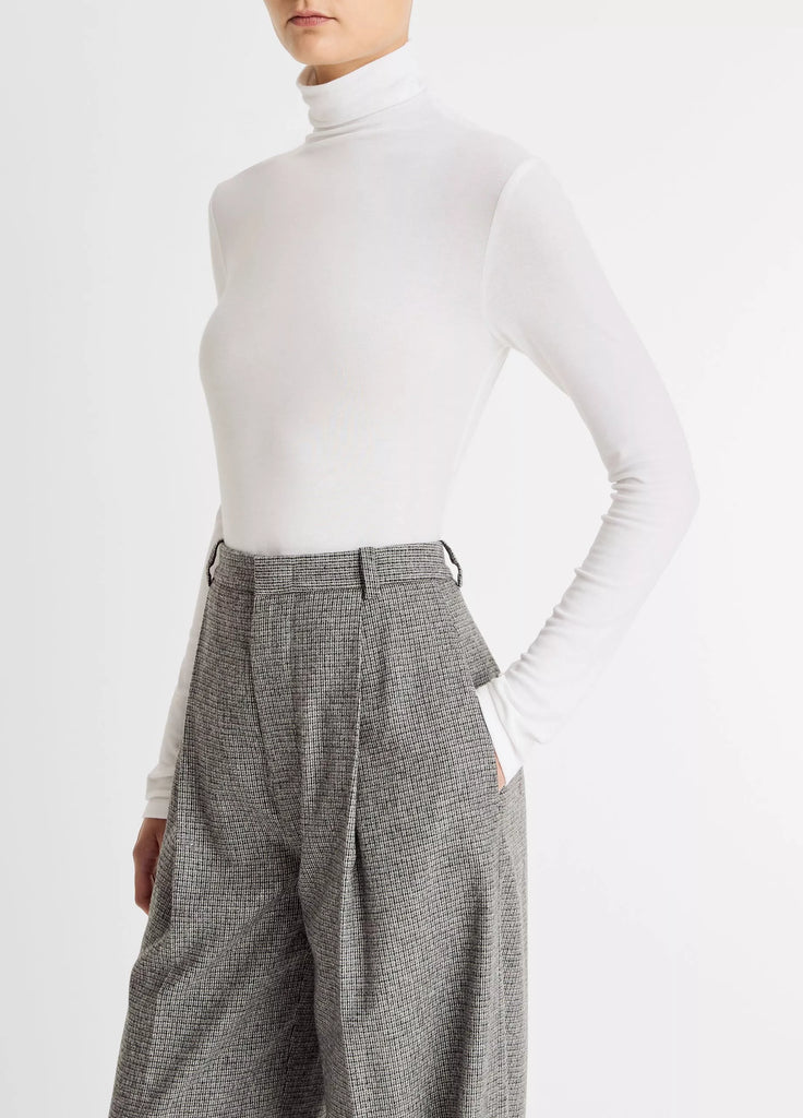 Essential Long-Sleeve Turtleneck Top