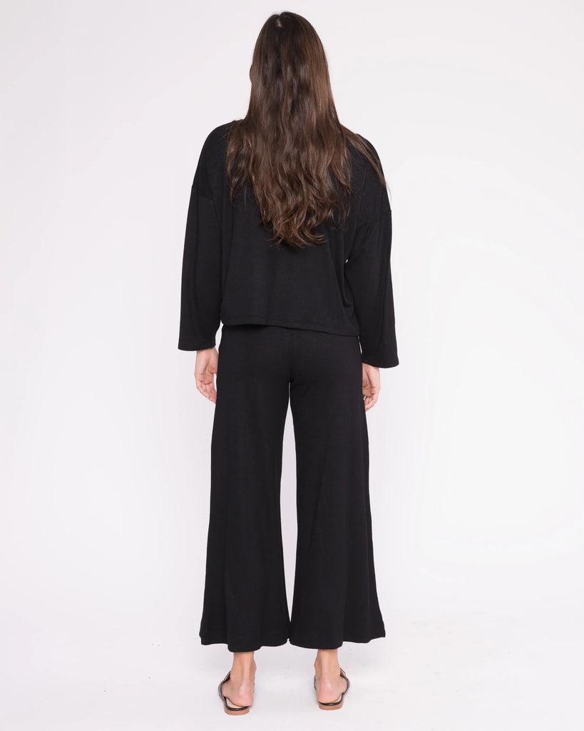 The Sweater Knit Boat Neck Top