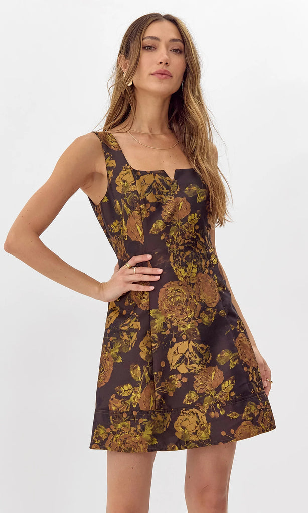 Patti Jacquard Mini Dress