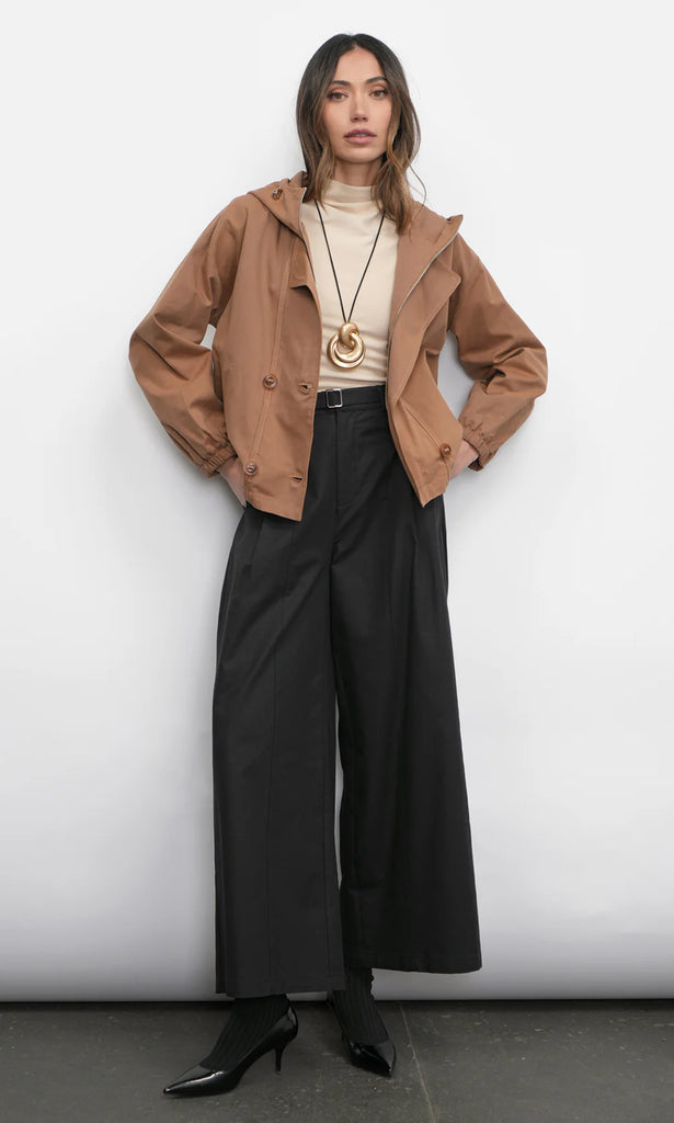 Felix Funnel Neck Hoodie Twill Jacket