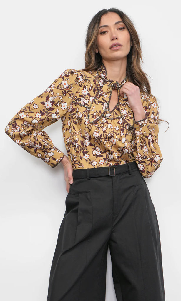 Rowan Tie Neck Blouse
