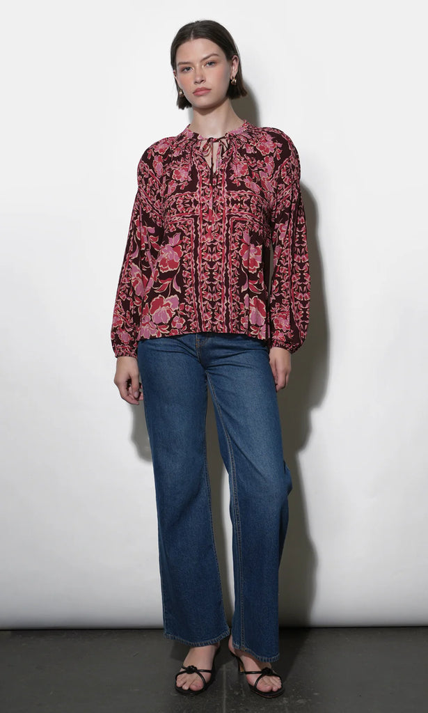 Hendrix Balloon Sleeve Blouse