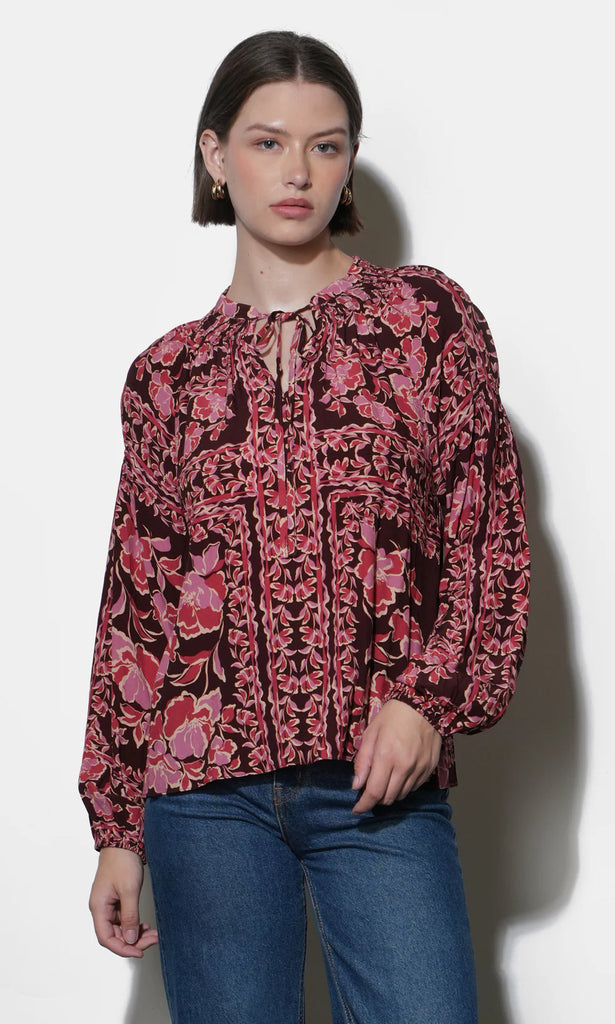 Hendrix Balloon Sleeve Blouse