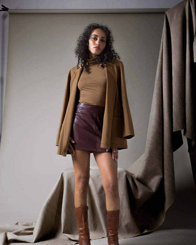 Ponte Oversized Blazer