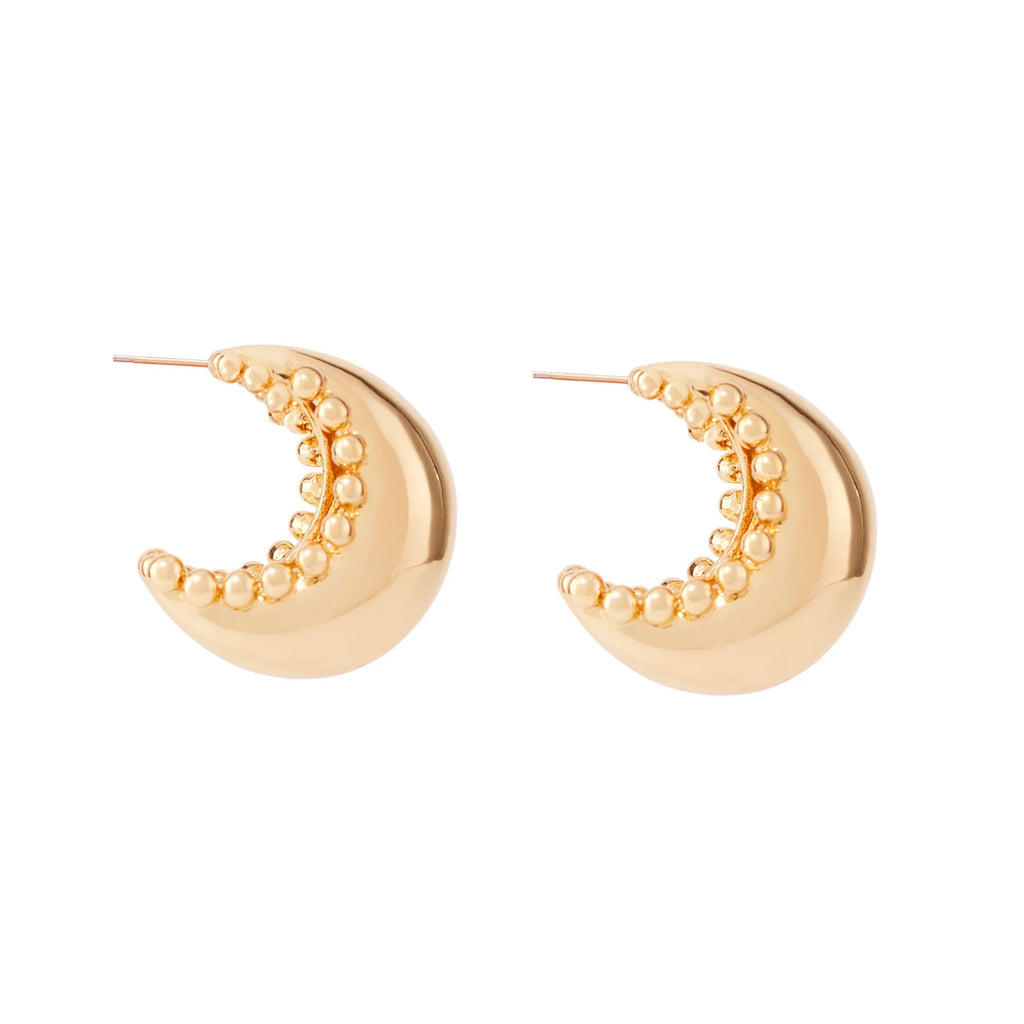 Solana Gold Hoops