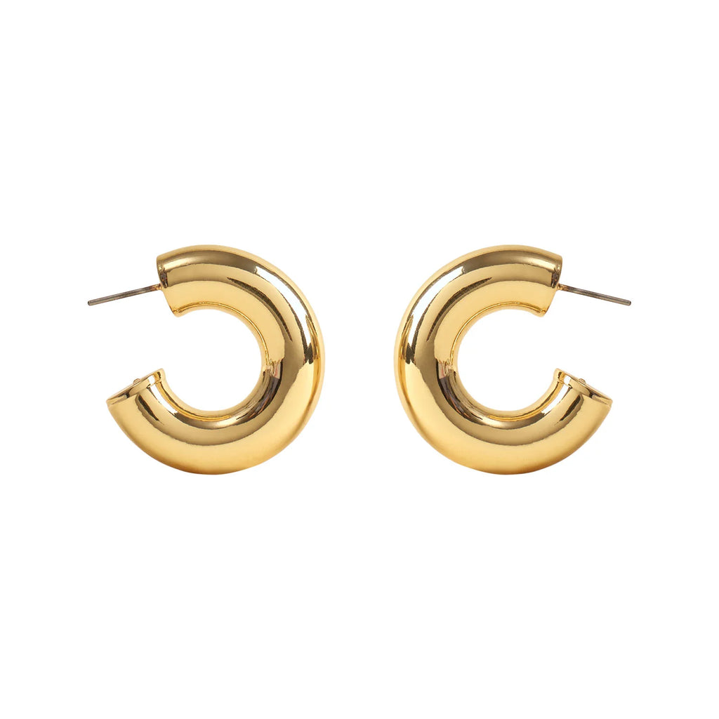 Emma Gold Hoop Earrings